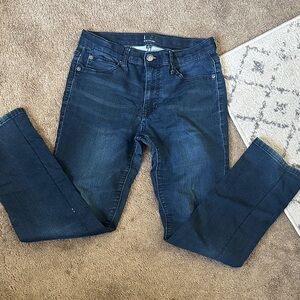 Boys Slim Straight Blue Jeans